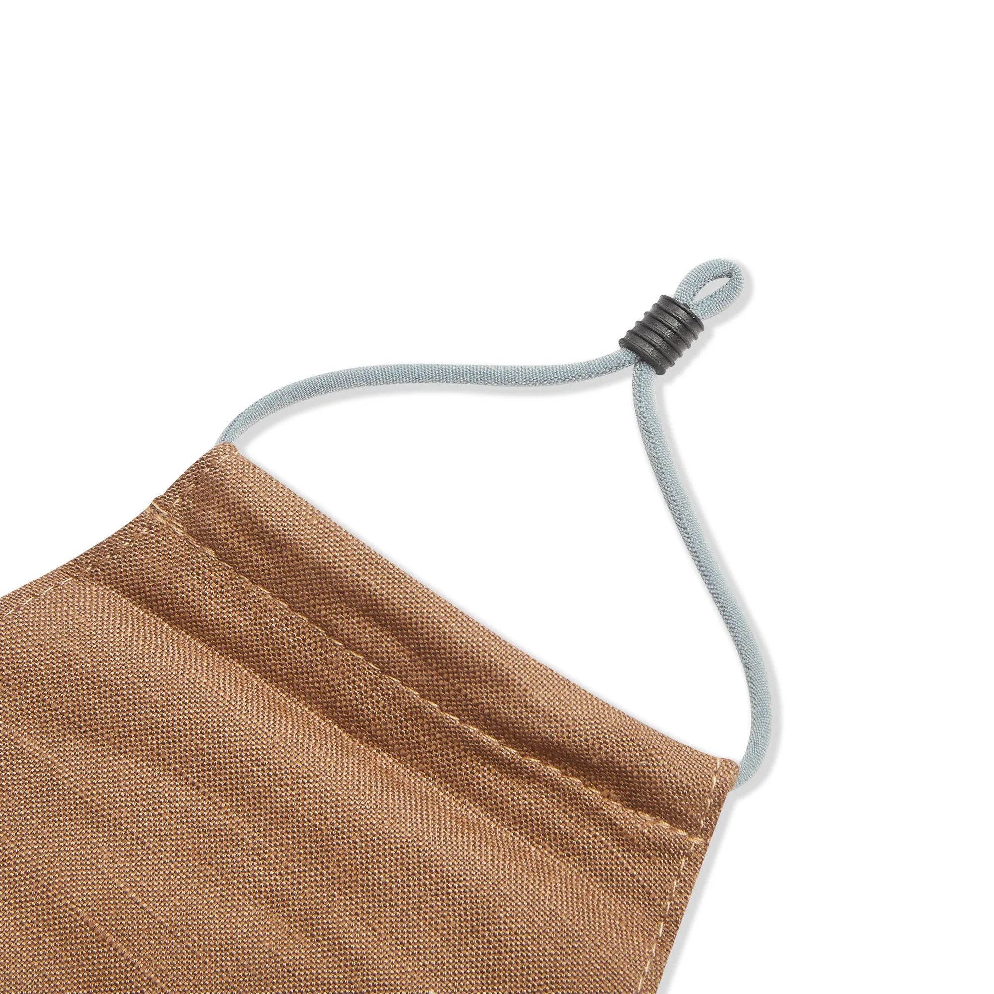 Linen Face Mask - Tan