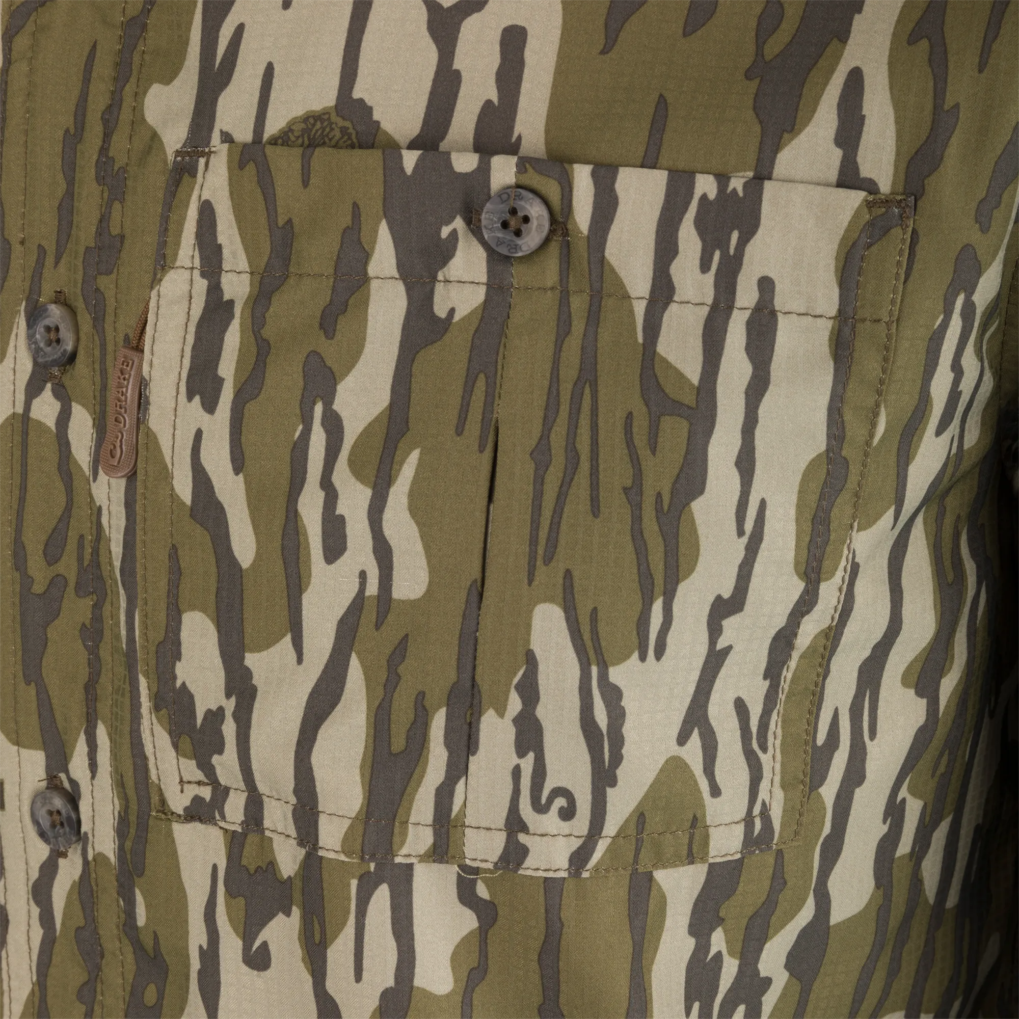 Long-Sleeved Flyweight Camo Hunting Shirt