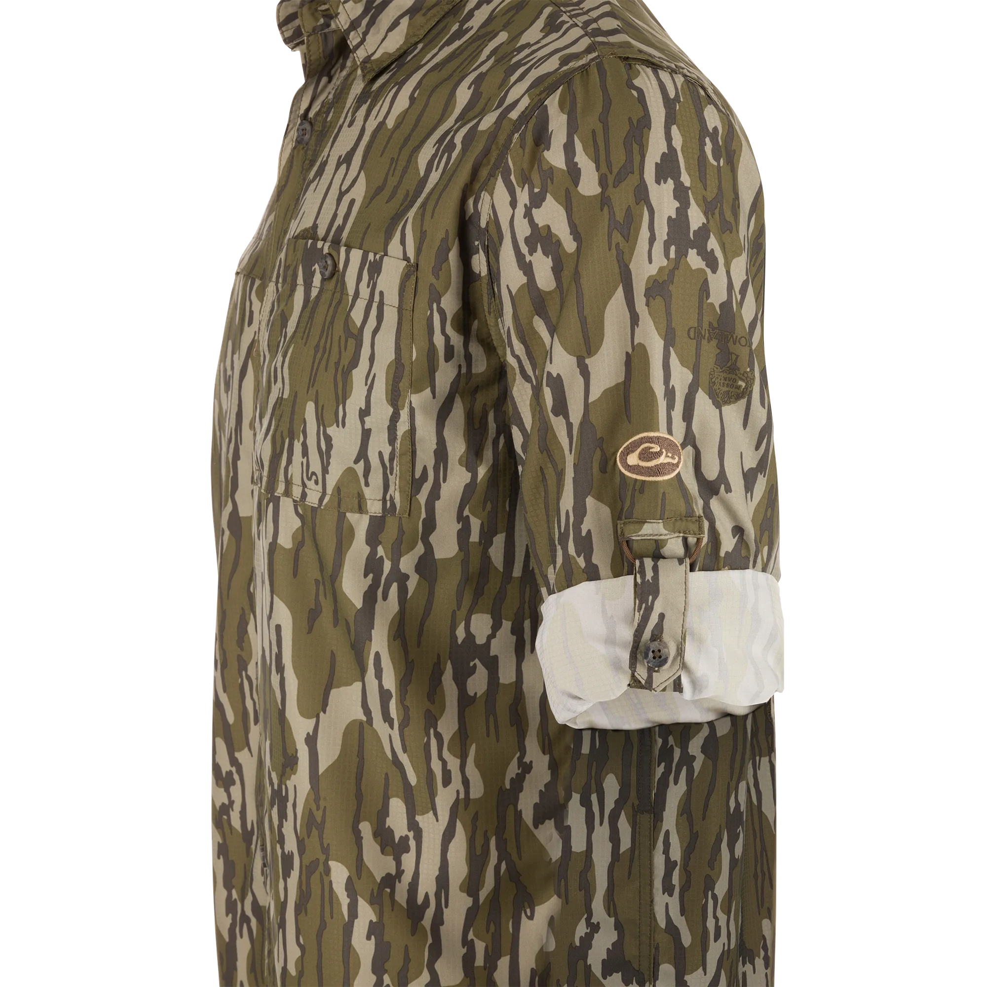 Long-Sleeved Flyweight Camo Hunting Shirt