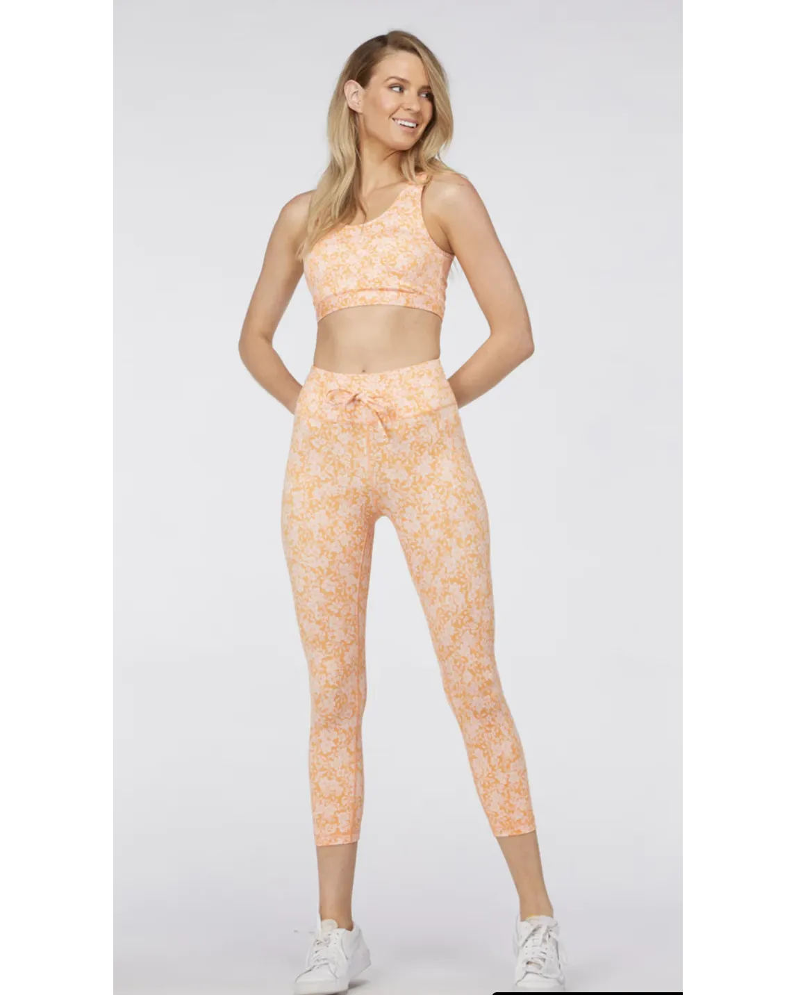 L'urv Blossom 3/4 Legging - Melon