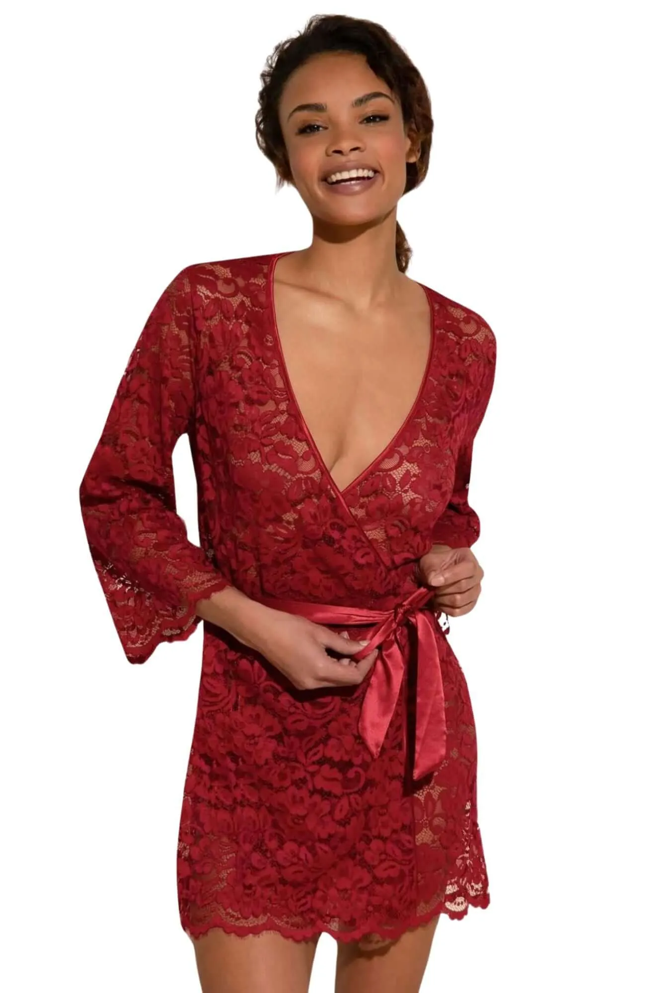 Magnolia Robe Sindoor Red