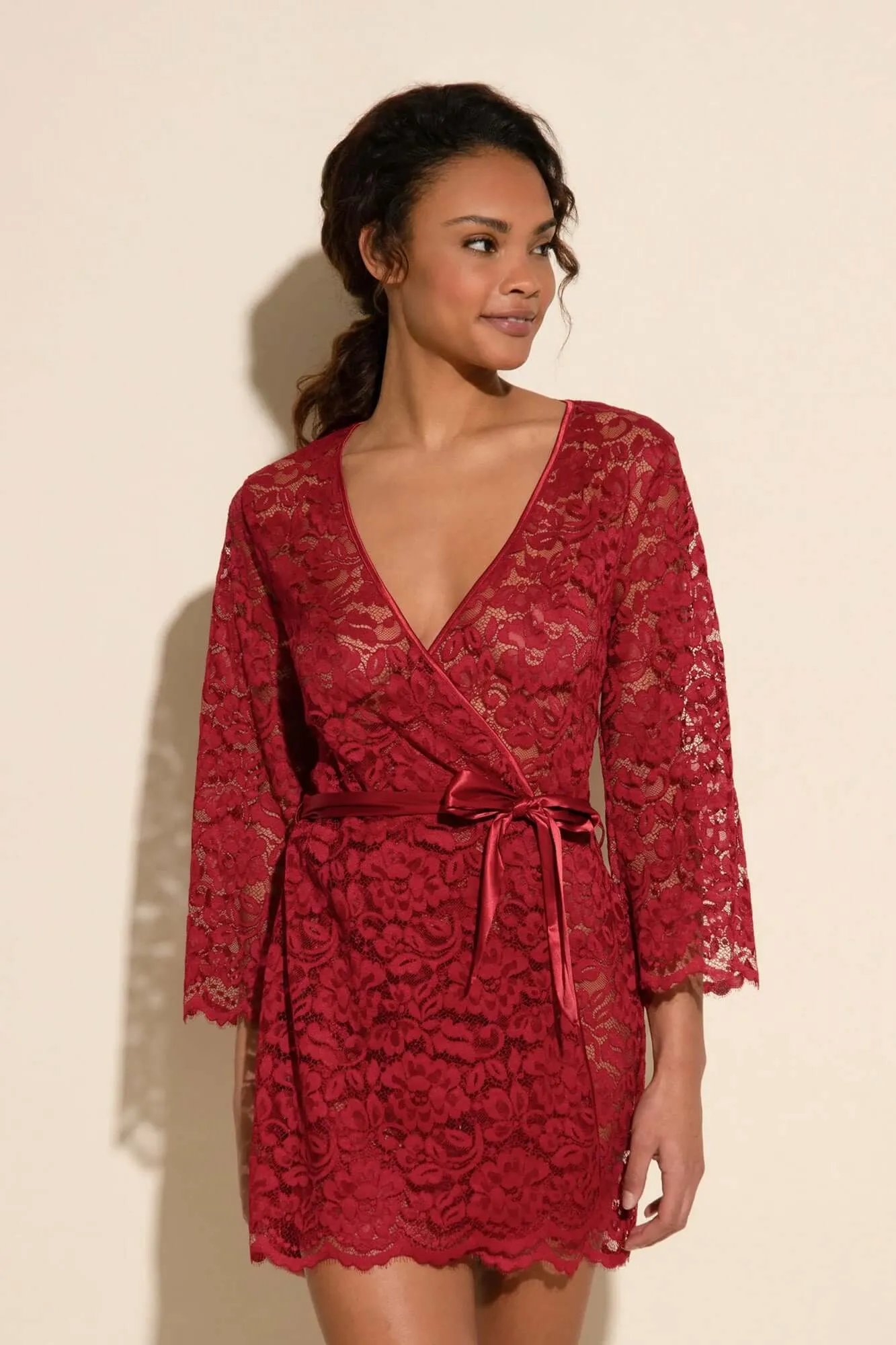 Magnolia Robe Sindoor Red