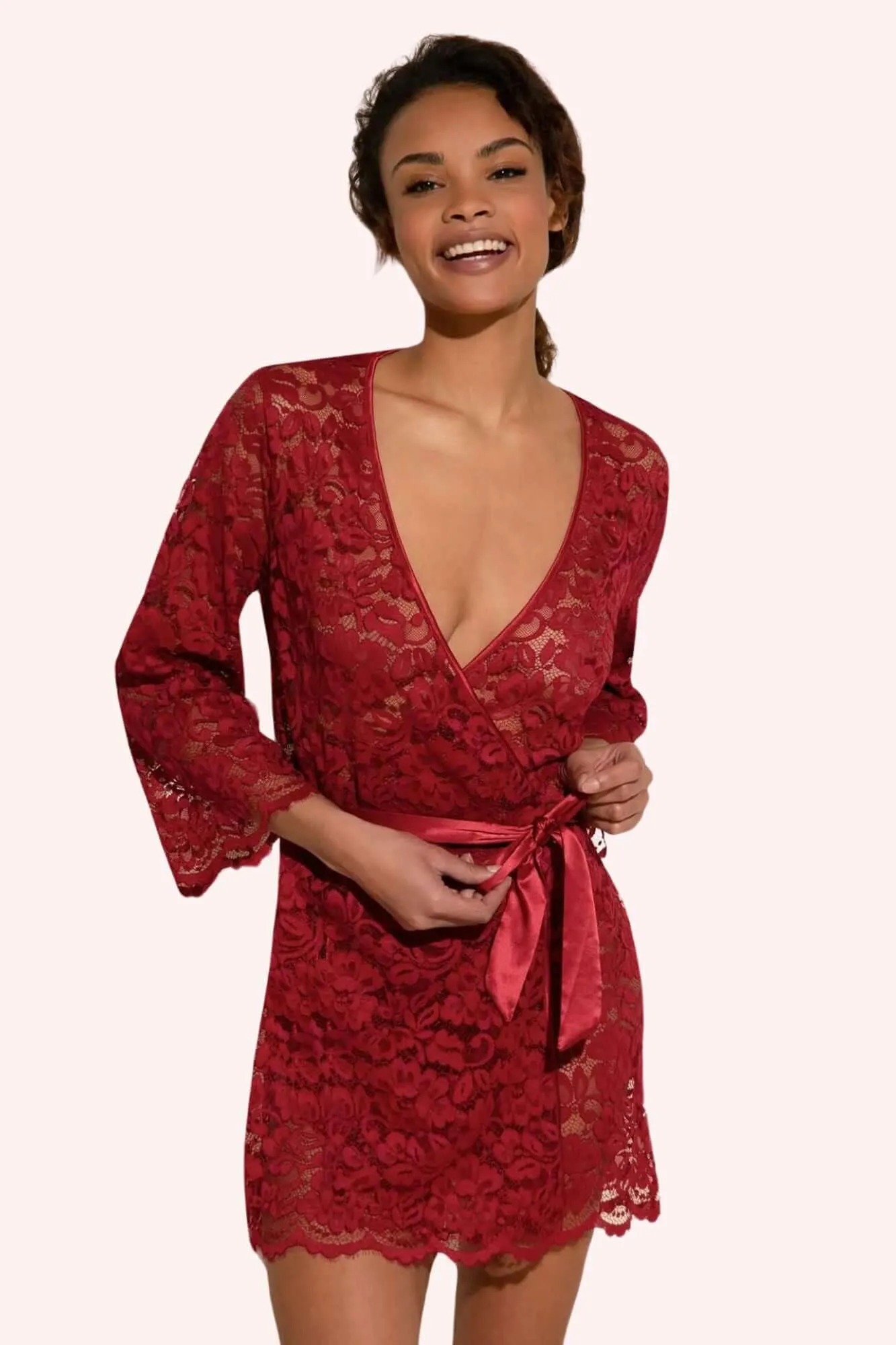 Magnolia Robe Sindoor Red