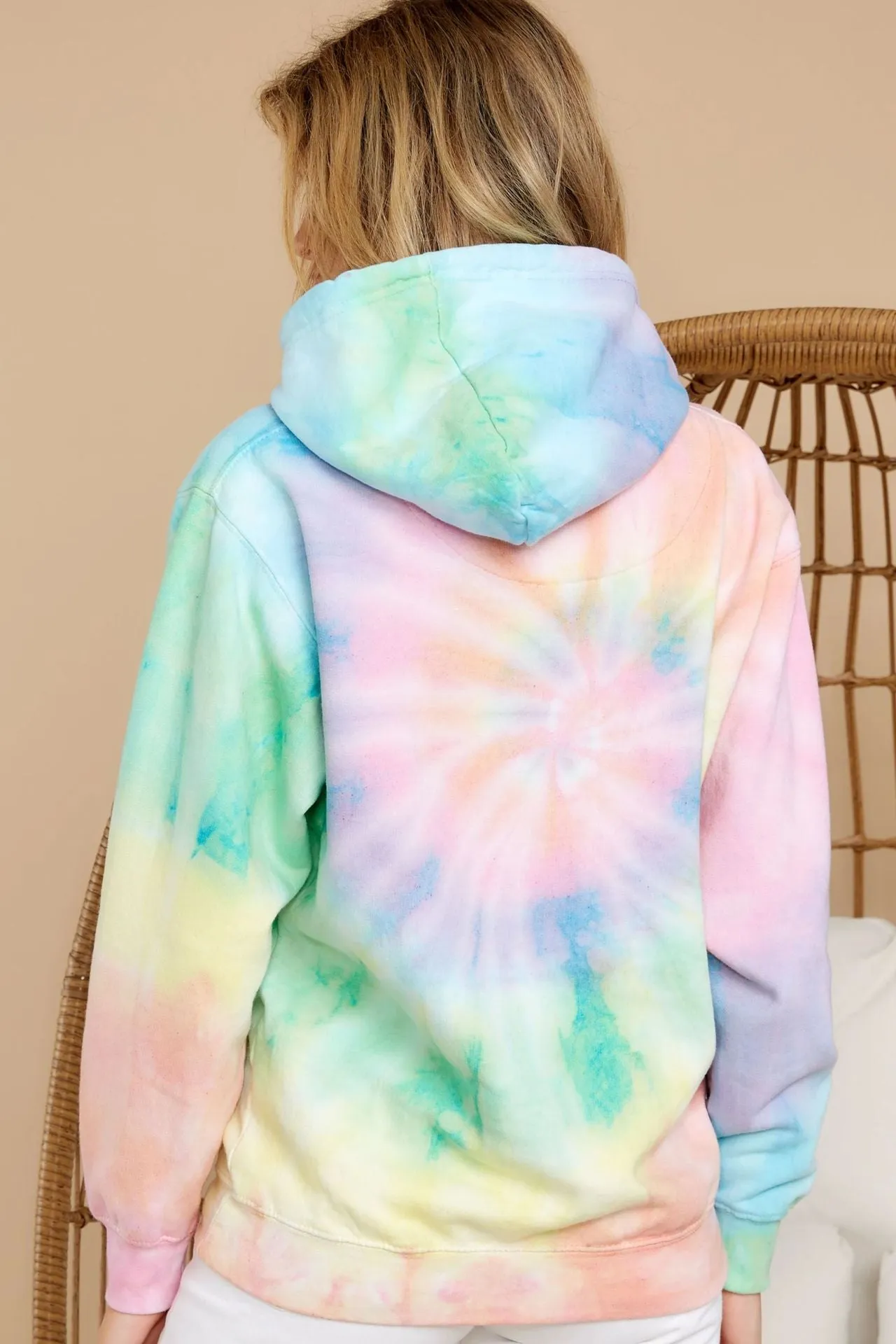 Matching Family Outfit - Oversized Coloured Dye Hoodie with Pockets