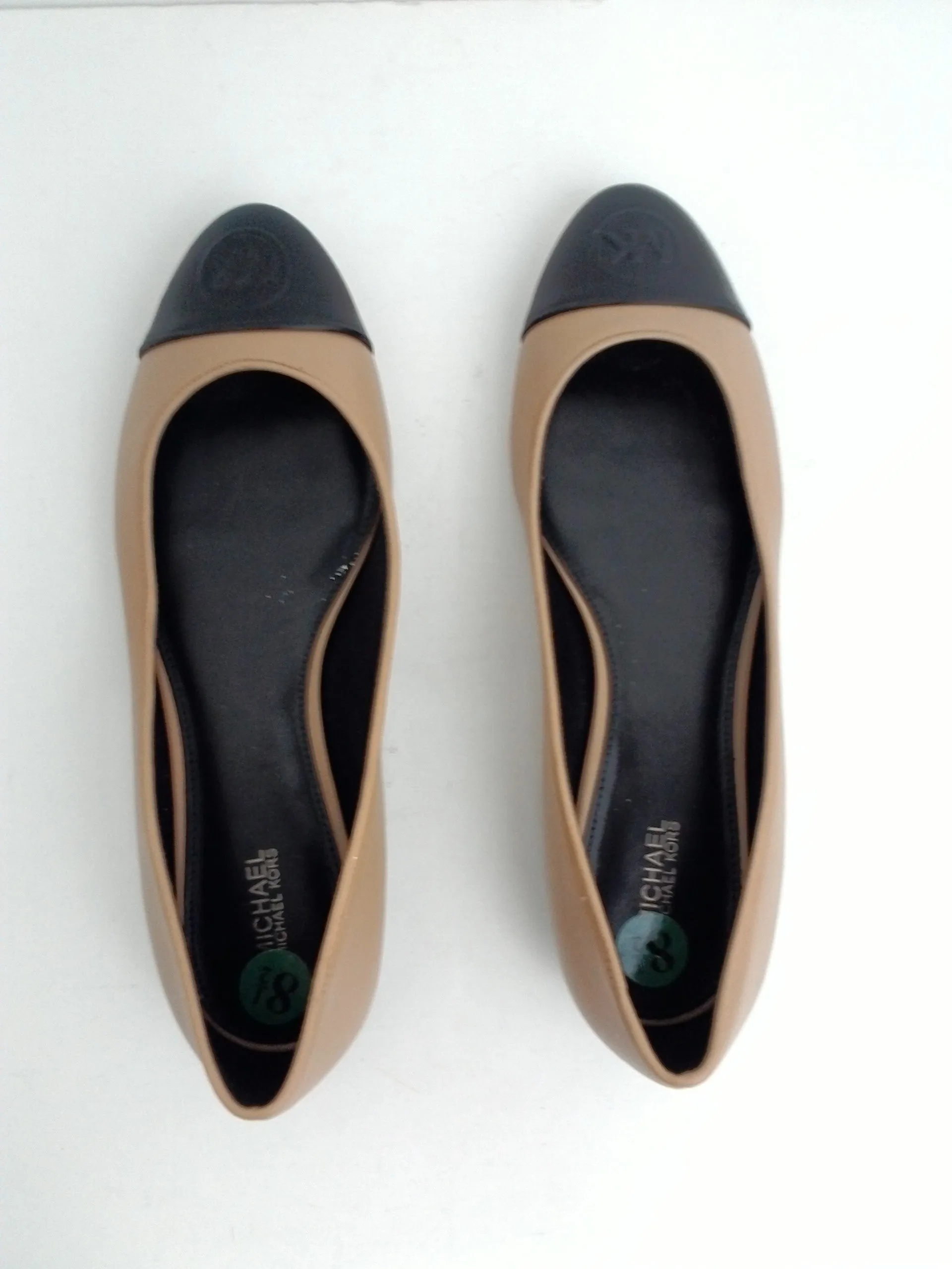 Michael Kors Women's Nude/Black Flats Size 8.5 M