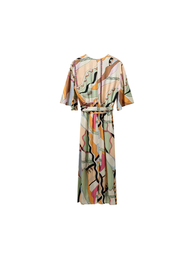 Mos Mosh Kella Pictus Wrap Dress