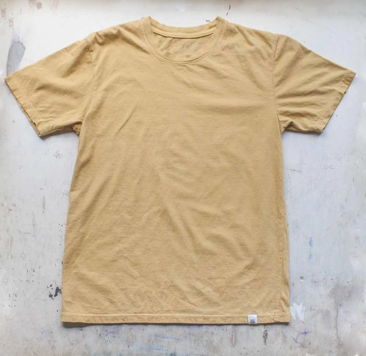 Natural Dye T-Shirt - Citrine