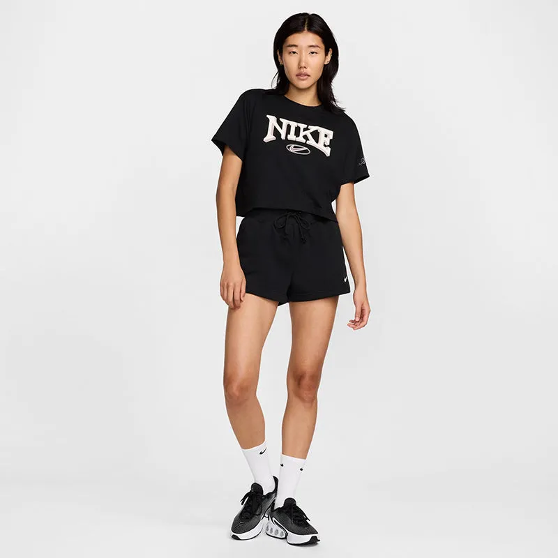 Nike Women's Sportswear Loose Short-Sleeve Cropped T-Shirt