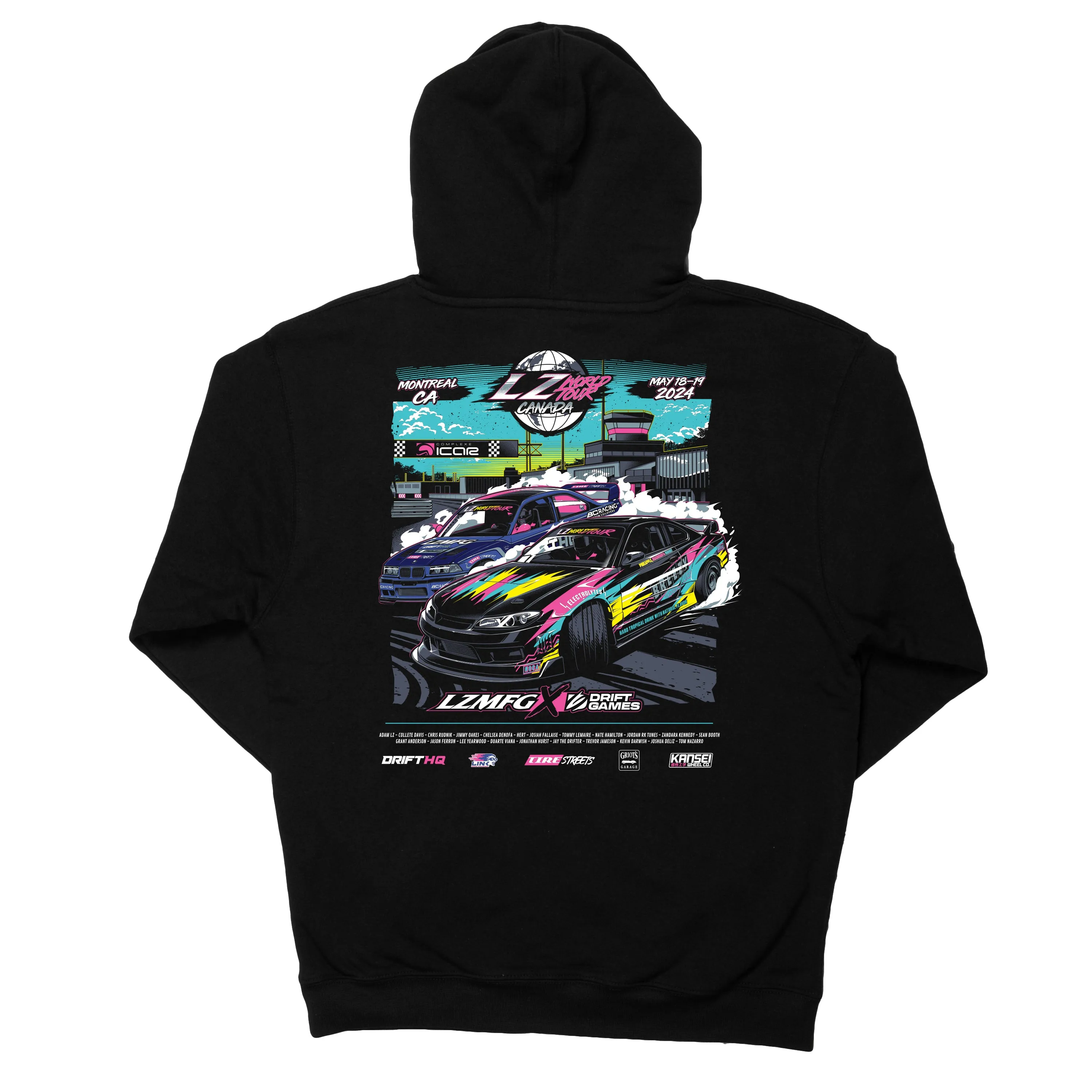 Official LZ World Tour Canada Hoodie