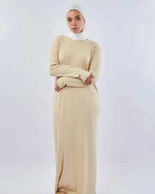 Ribbed Basic Dress