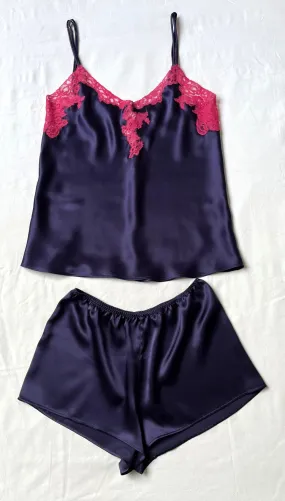 SALE Pure Silk Camisole & French Knicker Set (In stock, 3 day delivery)