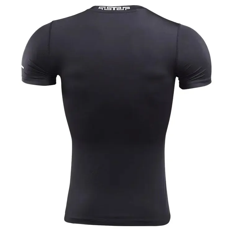 Short Sleeve Sports Tops Seamless Dry Fit Sports Mens Compression Gym Wear Men Gym Tights Gym Fitness Wear