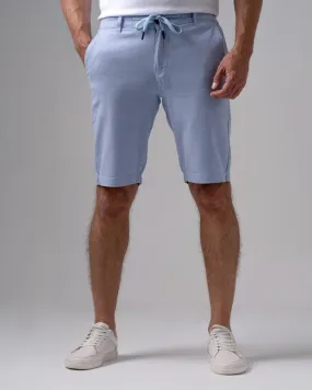 SLIM-FIT CHINO SHORT - SKY BLUE