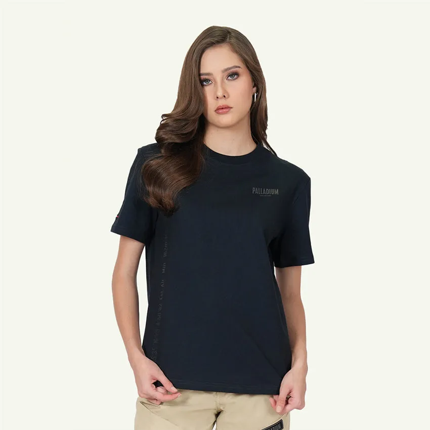 S/S TEE LYON MAP WOMEN'S T-SHIRT -   ANTHRACITE