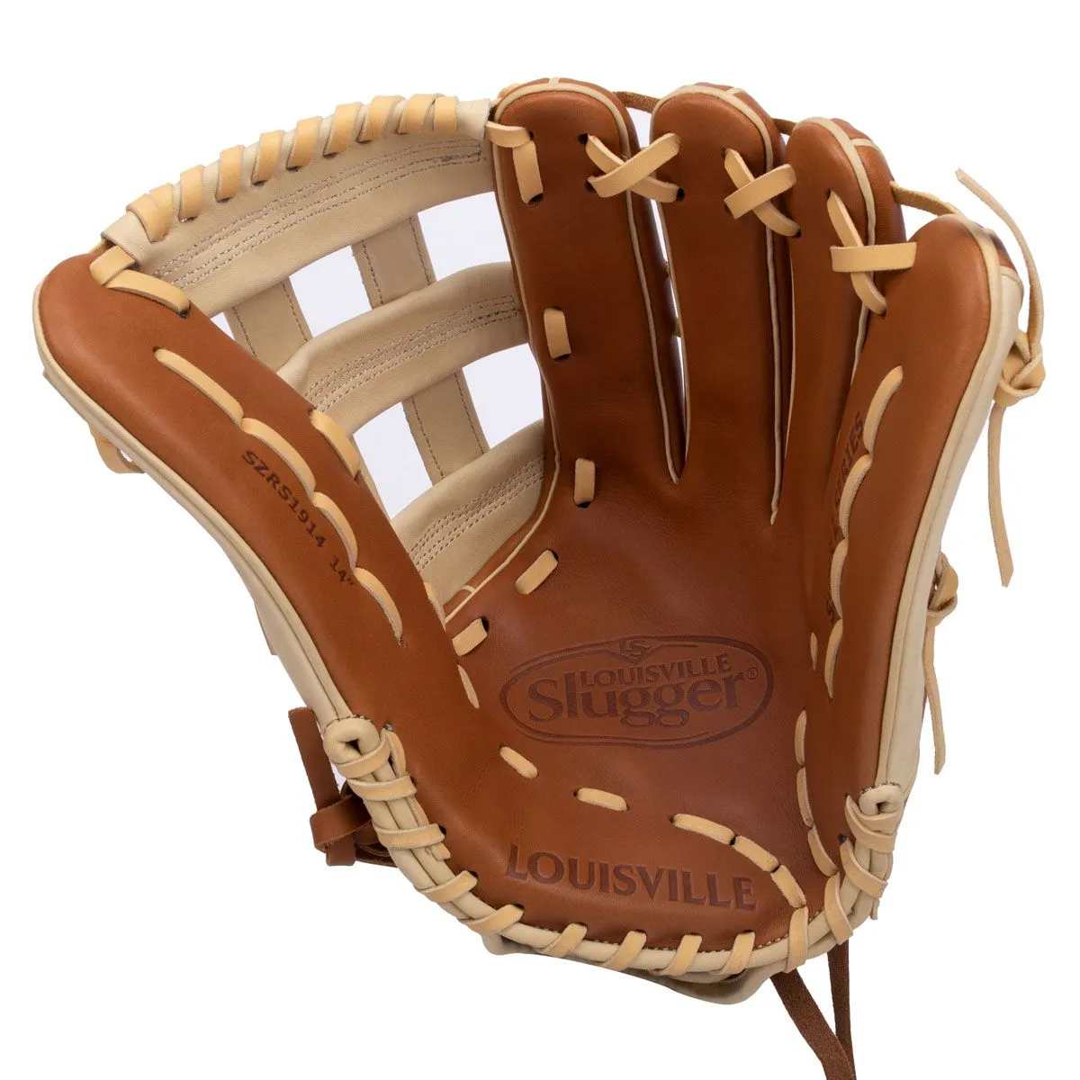 Super Z Slowpitch Fielding Glove 21 - Tan-Cream-White