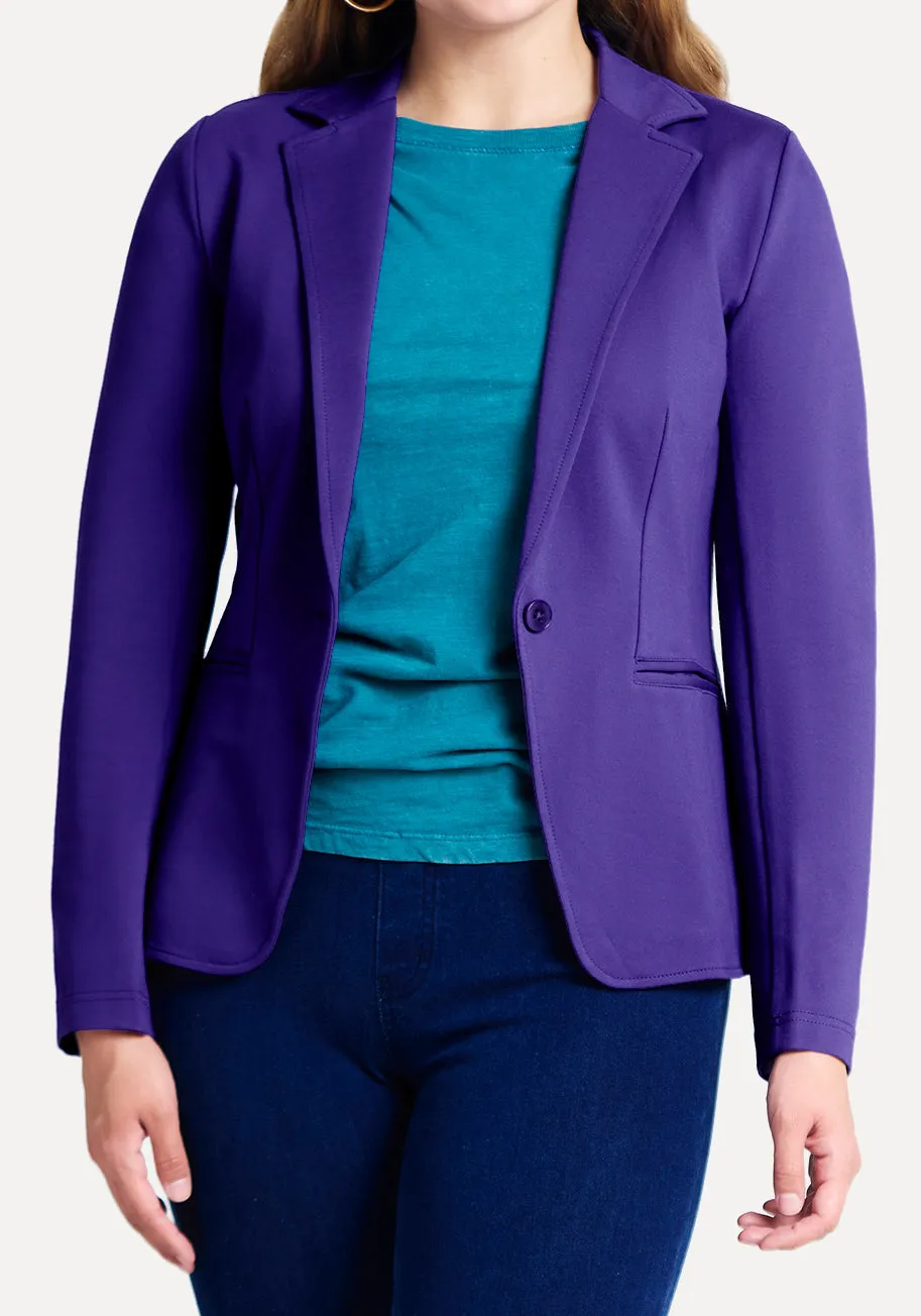 Transcendent Blazer (Lupine Blue)