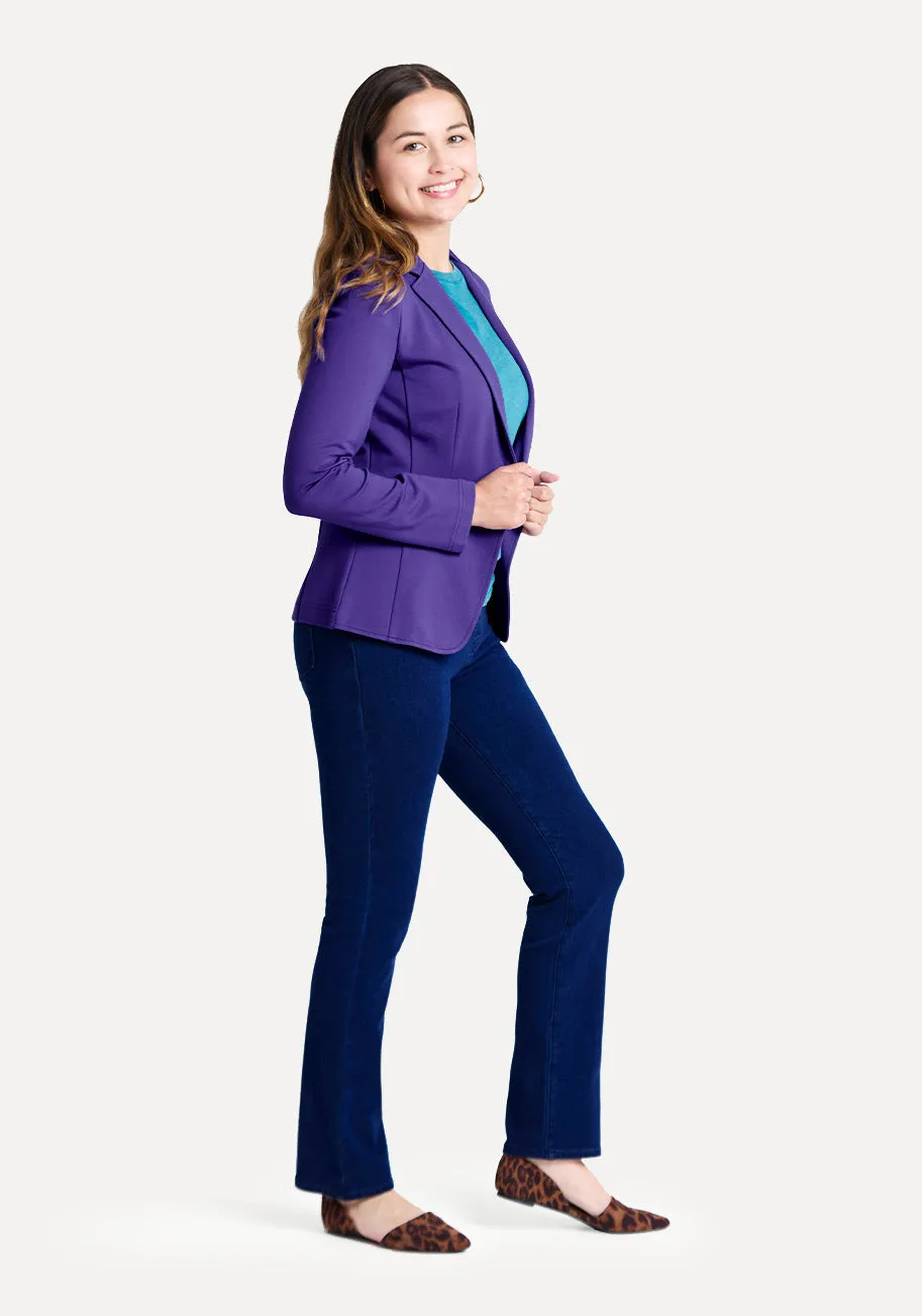 Transcendent Blazer (Lupine Blue)