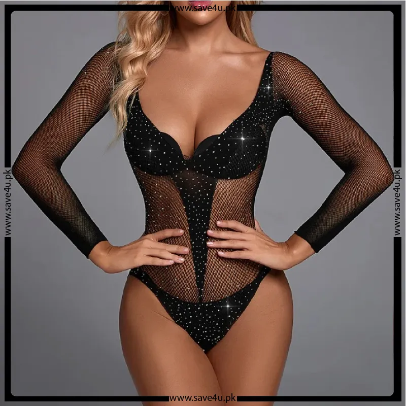 Whisper Soft Mesh Body Stocking