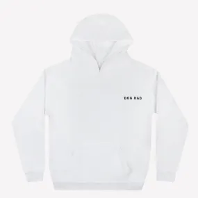 White Dog Dad Hoodie