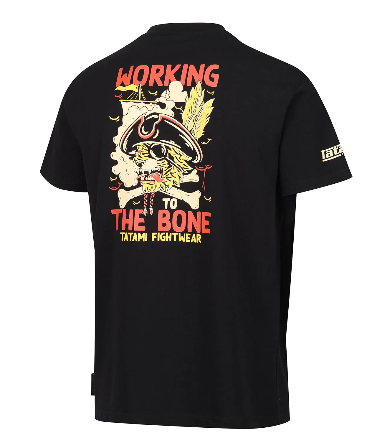 Working To The Bone T-Shirt - Black