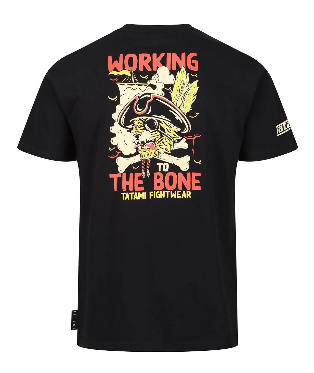 Working To The Bone T-Shirt - Black