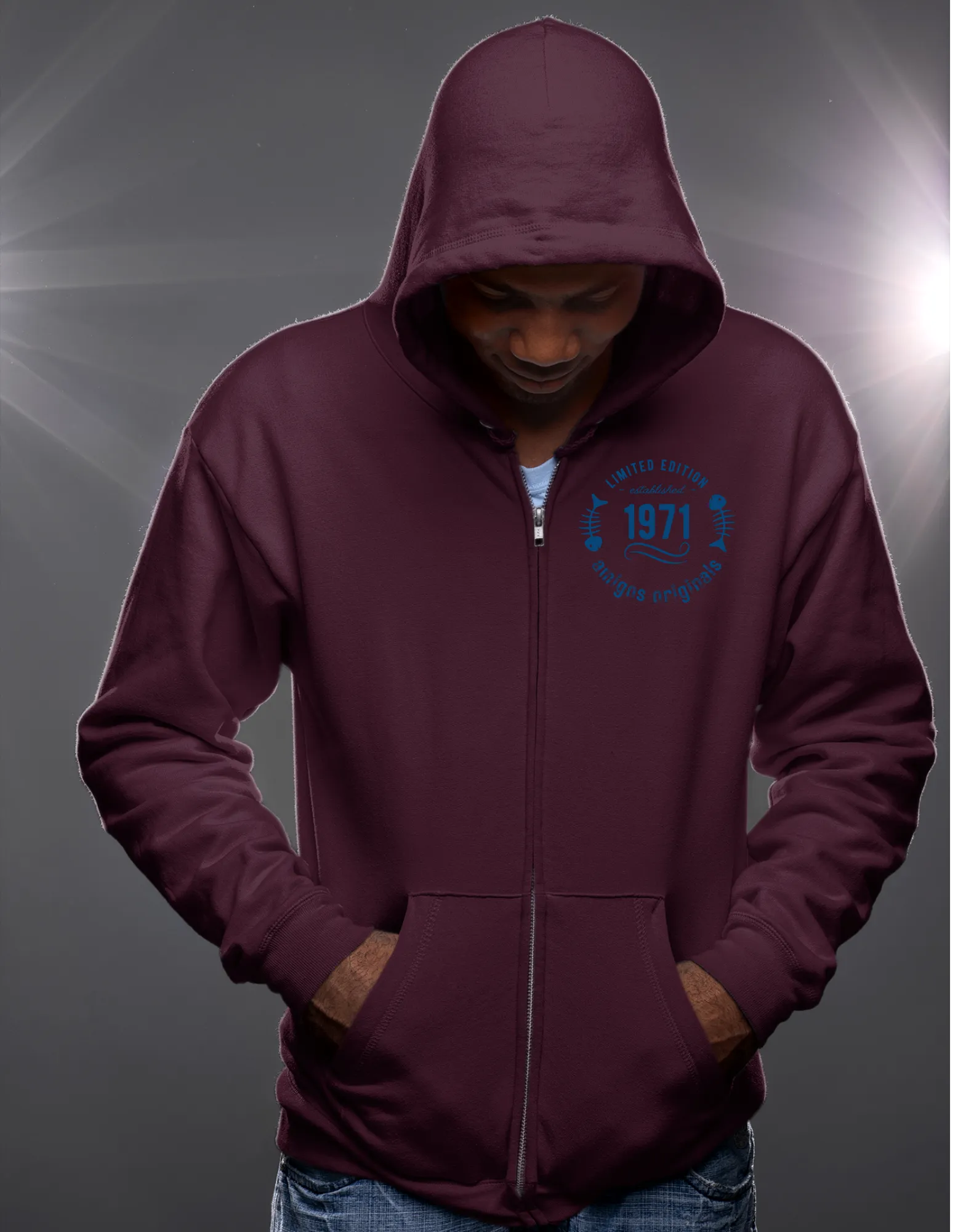 Zipper Hoodie for Men